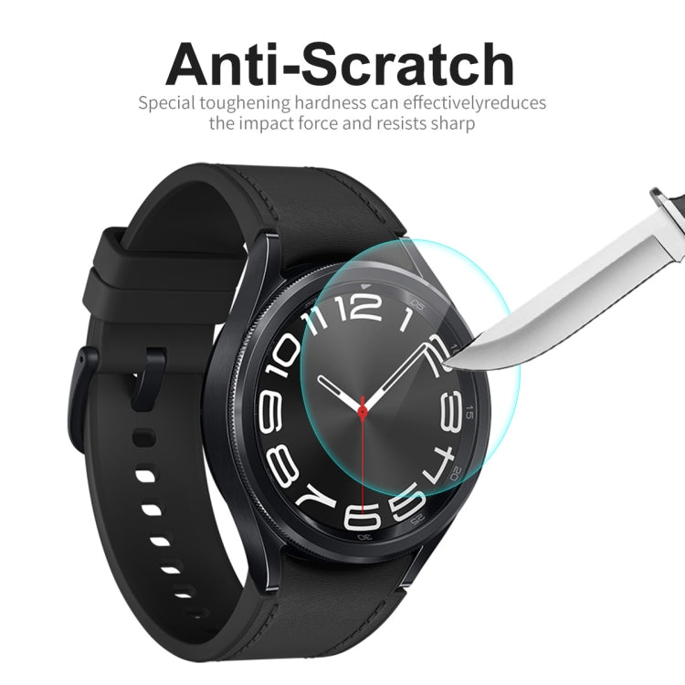 For Samsung Galaxy Watch6 Classic 43mm ENKAY 0.2mm 9H Tempered Glass Screen Protector Watch Film - Screen Protector by ENKAY | Online Shopping South Africa | PMC Jewellery