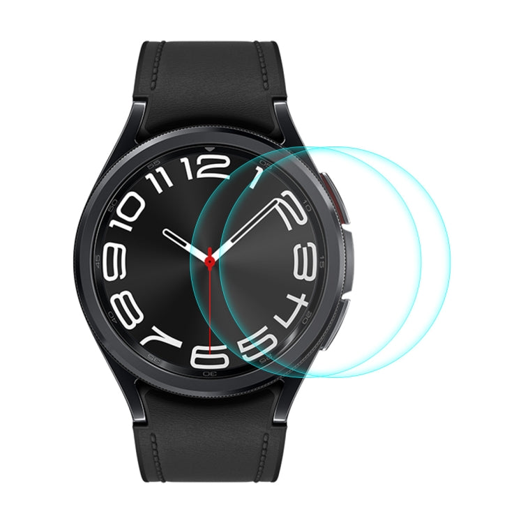 For Samsung Galaxy Watch6 Classic 43mm 2pcs ENKAY 0.2mm 9H Tempered Glass Screen Protector Watch Film - free shipping - PMC TechLife - Order now!