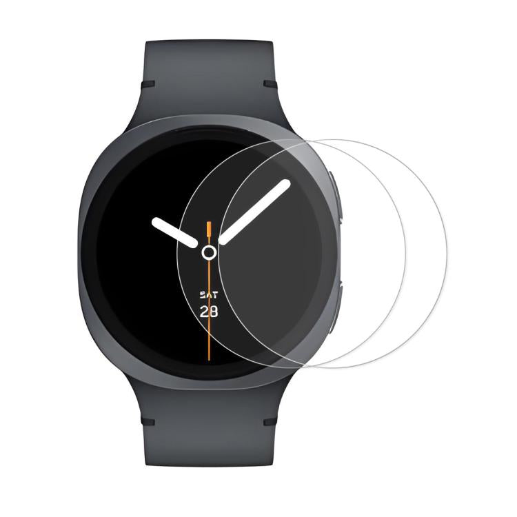 For Samsung Galaxy Watch8 44mm 2pcs ENKAY 0.2mm 9H Tempered Glass Screen Protector Watch Film - free shipping - PMC TechLife - Order now!