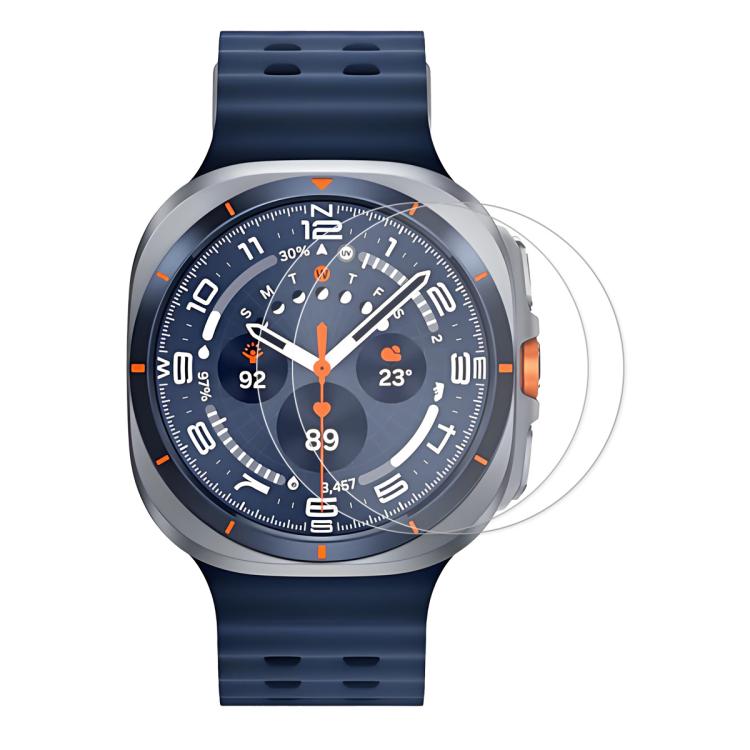 For Samsung Galaxy Watch Ultra 47mm / Ultra 2025 2pcs ENKAY 0.2mm 9H Tempered Glass Screen Protector Watch Film - free shipping - PMC TechLife - Order now!