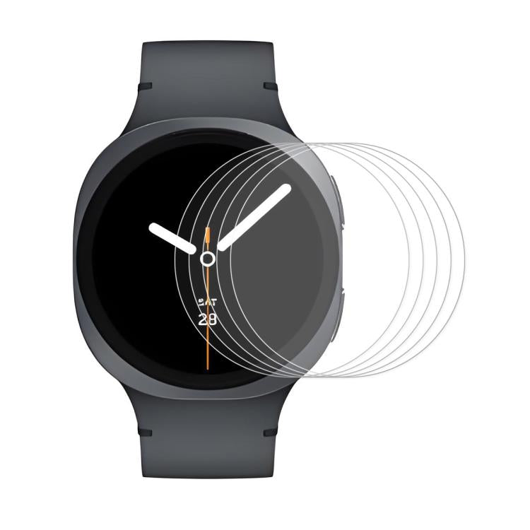 For Samsung Galaxy Watch8 40mm 5pcs ENKAY 0.2mm 9H Tempered Glass Screen Protector Watch Film - free shipping - PMC TechLife - Order now!
