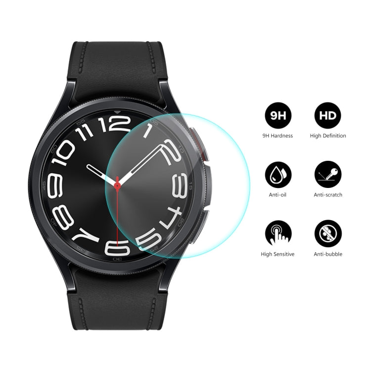 For Samsung Galaxy Watch6 Classic 43mm 10pcs ENKAY 0.2mm 9H Tempered Glass Screen Protector Watch Film - free shipping - PMC TechLife - Order now!