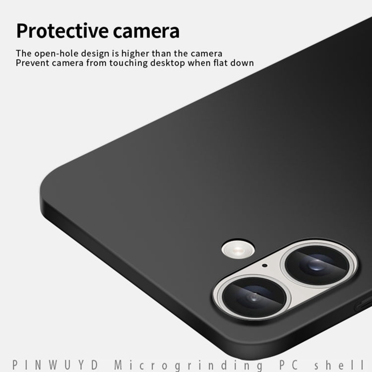 For iPhone 16 PINWUYO Micro-Frosted PC Ultra-thin Hard Phone Case with Magsafe Magnetic Ring(Rose Gold) - free shipping - PMC Jewellery - Order now!