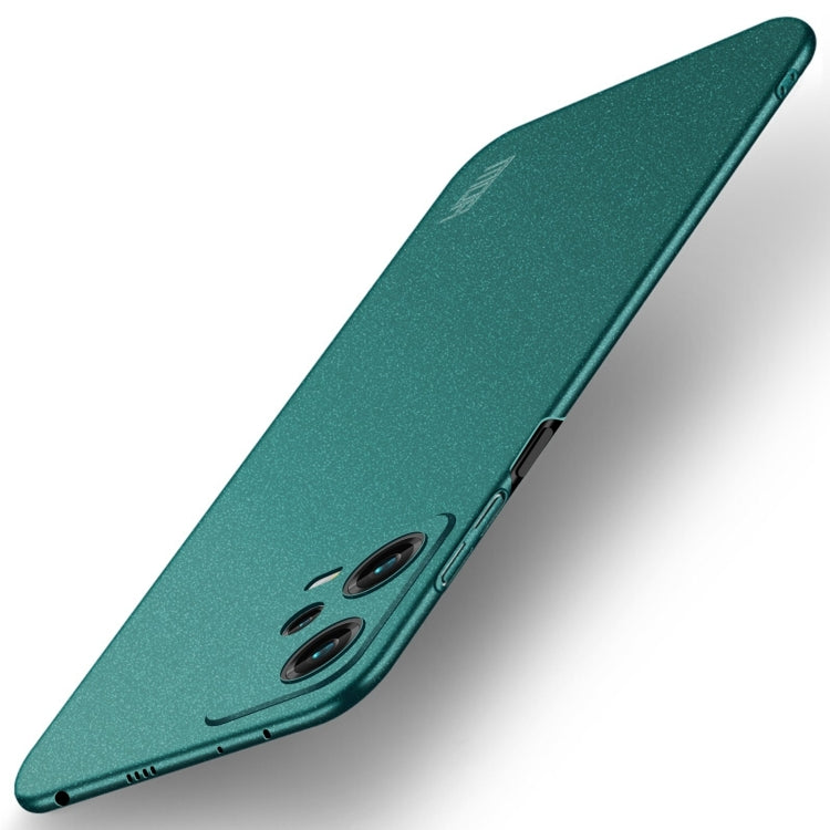 For Xiaomi Redmi Note 12 Pro+ Global MOFI Fandun Series Frosted PC Ultra-thin All-inclusive Phone Case(Green) - Xiaomi Cases by MOFI | Online Shopping South Africa | PMC Jewellery