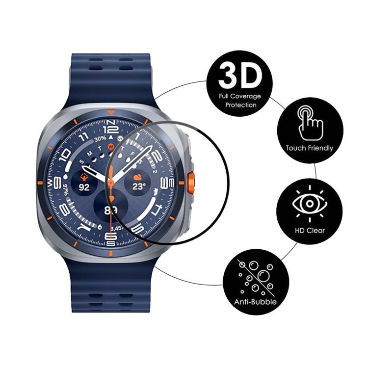 For Samsung Galaxy Watch Ultra 47mm / Ultra 2025 ENKAY 3D Full Coverage Soft PC Edge PMMA HD Screen Film - free shipping - PMC TechLife - Order now!