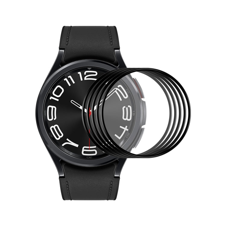 For Samsung Galaxy Watch6 Classic 43mm 5pcs ENKAY 3D Full Coverage Soft PC Edge PMMA HD Screen Film - free shipping - PMC TechLife - Order now!