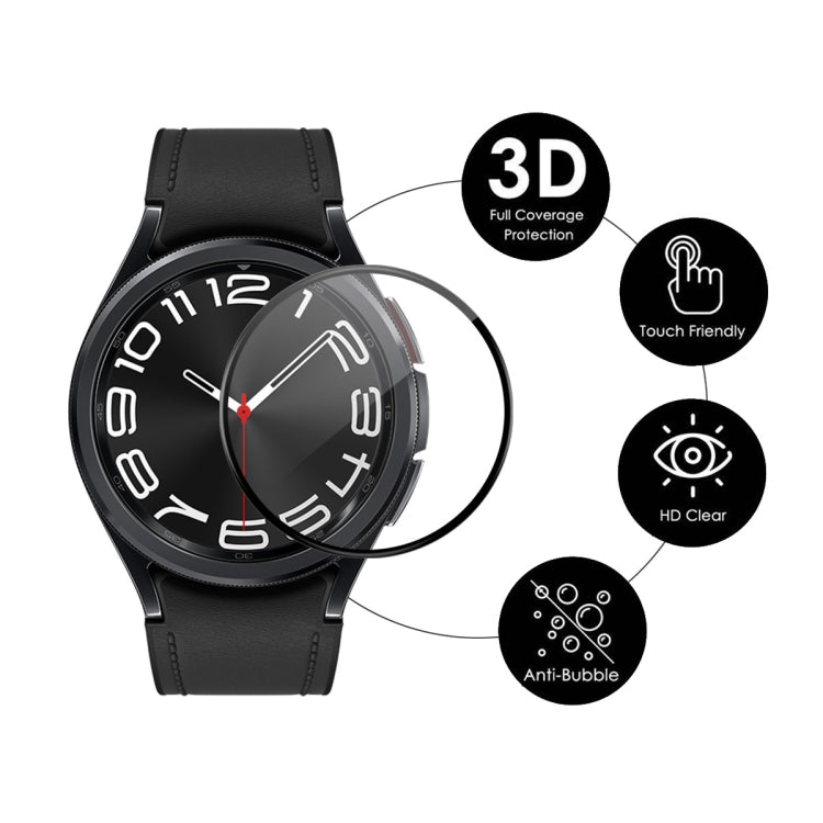 For Samsung Galaxy Watch6 Classic 43mm 5pcs ENKAY 3D Full Coverage Soft PC Edge PMMA HD Screen Film - free shipping - PMC TechLife - Order now!