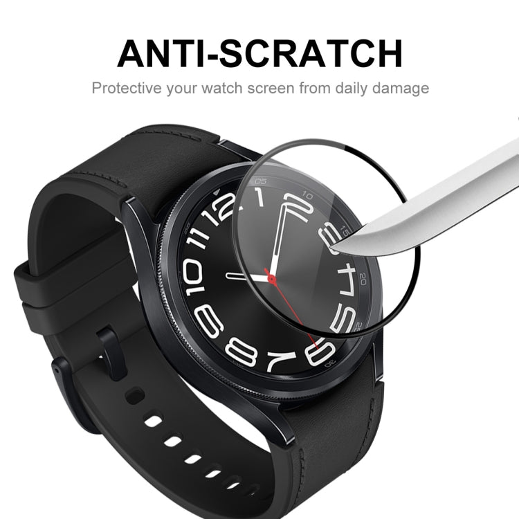 For Samsung Galaxy Watch6 Classic 43mm 5pcs ENKAY 3D Full Coverage Soft PC Edge PMMA HD Screen Film - free shipping - PMC TechLife - Order now!