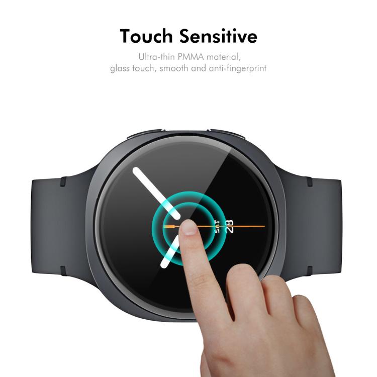 For Samsung Galaxy Watch8 44mm 5pcs ENKAY 3D Full Coverage Soft PC Edge PMMA HD Screen Film - free shipping - PMC TechLife - Order now!