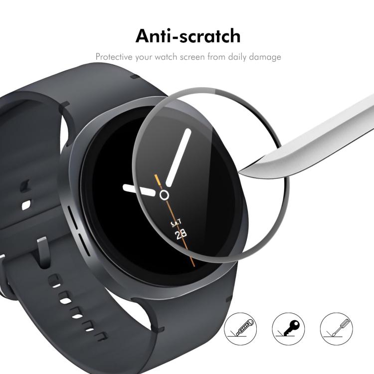 For Samsung Galaxy Watch8 44mm 5pcs ENKAY 3D Full Coverage Soft PC Edge PMMA HD Screen Film - free shipping - PMC TechLife - Order now!