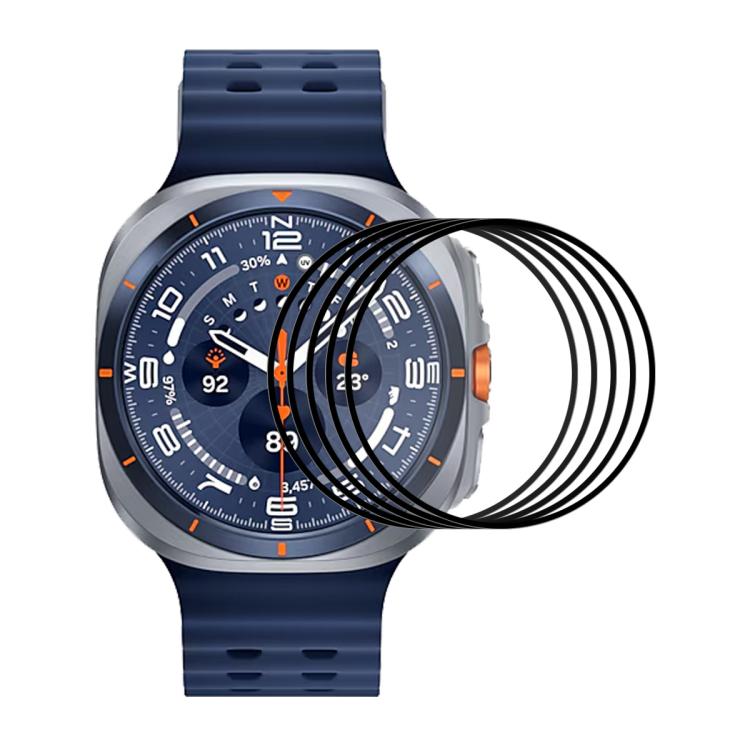 For Samsung Galaxy Watch Ultra 47mm / Ultra 2025 5pcs ENKAY 3D Full Coverage Soft PC Edge PMMA HD Screen Film - free shipping - PMC TechLife - Order now!