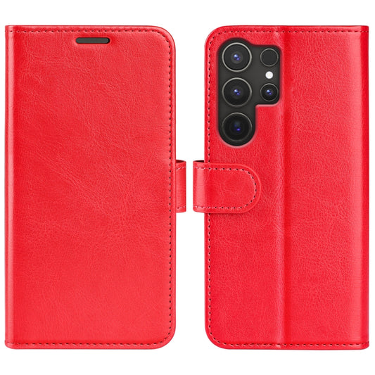 For Samsung Galaxy S25 Ultra 5G R64 Texture Horizontal Flip Leather Phone Case(Red) - Galaxy S25 Ultra 5G Cases by PMC Jewellery | Online Shopping South Africa | PMC Jewellery | Buy Now Pay Later Mobicred