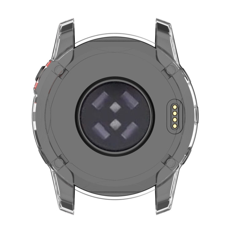 For Garmin Epix Pro 51mm Half-Package TPU Watch Protective Case(Transparent) - Watch Cases by PMC TechLife | Online Shopping South Africa | PMC TechLife | Buy Now Pay Later Mobicred