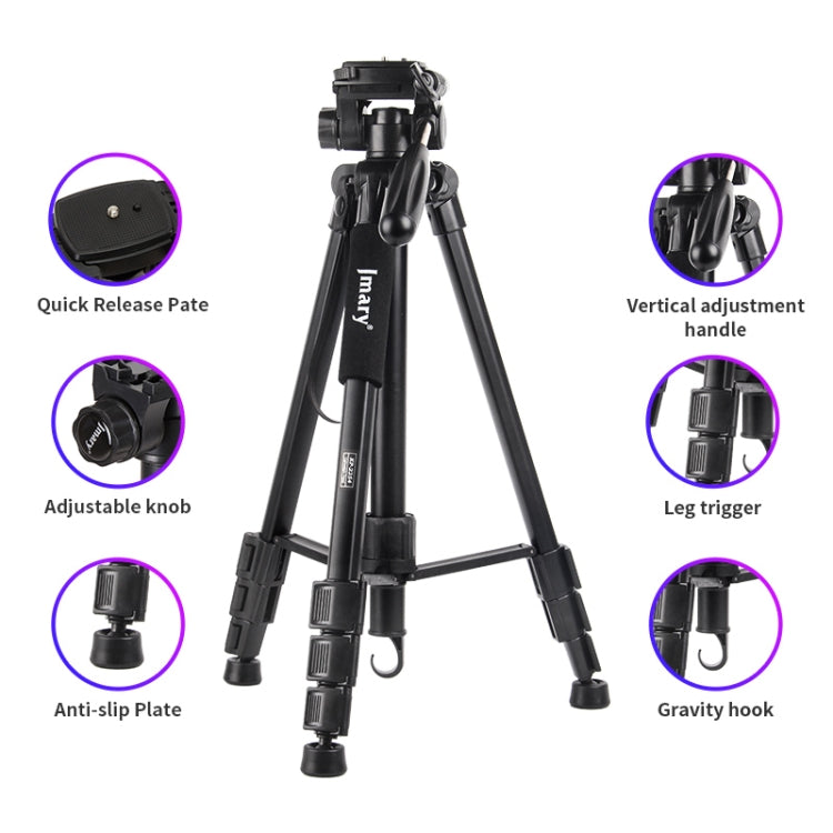 JMARY KP2254 Three colors are available Cell Phone SLR Outdoor Photography Tripod Stand(Black) - free shipping - PMC TechLife - Order now!