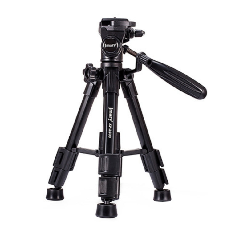 JMARY KP-2203 Portable Aluminum Alloy Telescopic SLR Camera Phone Photography Tripod(Red) - Tripods by Jmary | Online Shopping South Africa | PMC TechLife | Buy Now Pay Later Mobicred