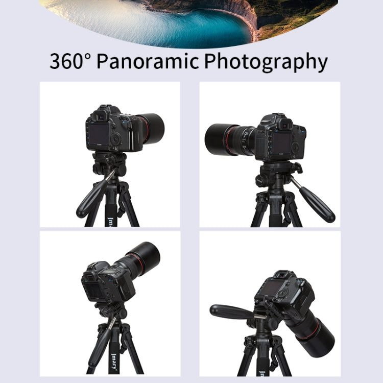 JMARY KP2234 Telescopic Aluminum Alloy SLR Camera Phone Live Streaming  Photography Tripod(Black) - free shipping - PMC TechLife - Order now!
