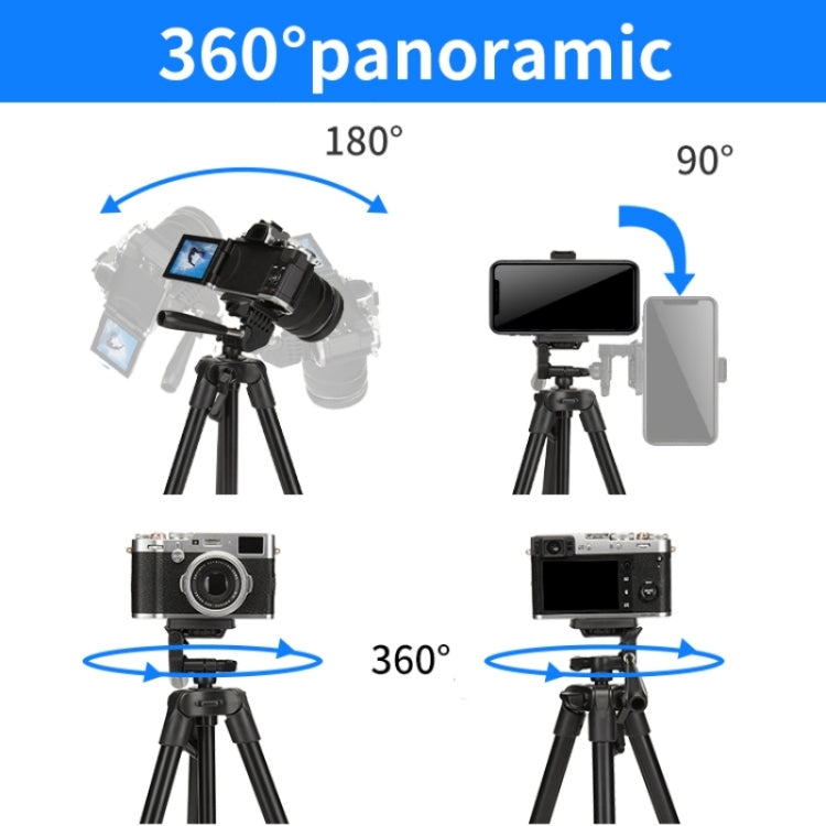 JMARY KP2205 Travel Tripod Mobile Phone Holder Telescopic Camera Mount Tripod Stand - Tripods by Jmary | Online Shopping South Africa | PMC TechLife | Buy Now Pay Later Mobicred