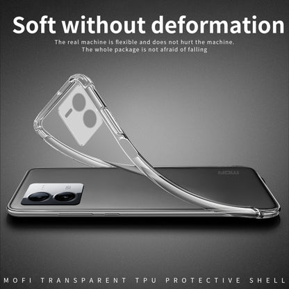 For vivo  iQOO Z8 MOFI Ming Series Ultra-thin TPU Phone Case(Transparent) - vivo Cases by MOFI | Online Shopping South Africa | PMC Jewellery