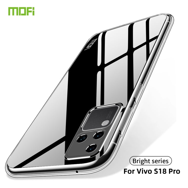 For vivo  S18 Pro MOFI Ming Series Ultra-thin TPU Phone Case(Transparent) - vivo Cases by MOFI | Online Shopping South Africa | PMC Jewellery