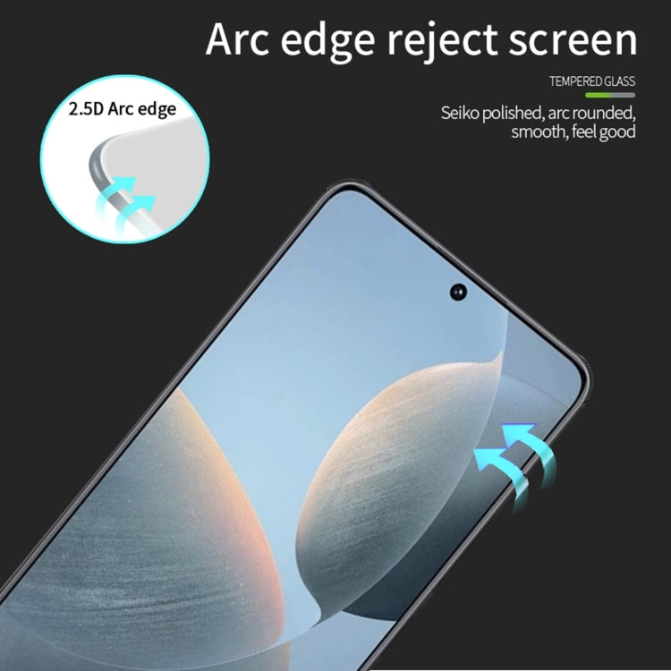 For Xiaomi Redmi K70E MOFI 9H 2.5D Full Screen Tempered Glass Film(Black) - K70 Tempered Glass by MOFI | Online Shopping South Africa | PMC Jewellery