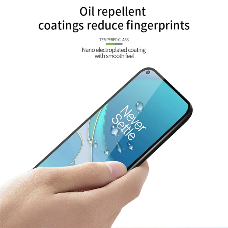 For OnePlus Nord CE3 MOFI 9H 2.5D Full Screen Tempered Glass Film(Black) - OnePlus Tempered Glass by MOFI | Online Shopping South Africa | PMC TechLife