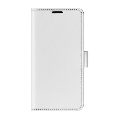 For Motorola Moto G 5G 2024 R64 Texture Horizontal Flip Leather Phone Case(White) - Motorola Cases by PMC Jewellery | Online Shopping South Africa | PMC Jewellery | Buy Now Pay Later Mobicred