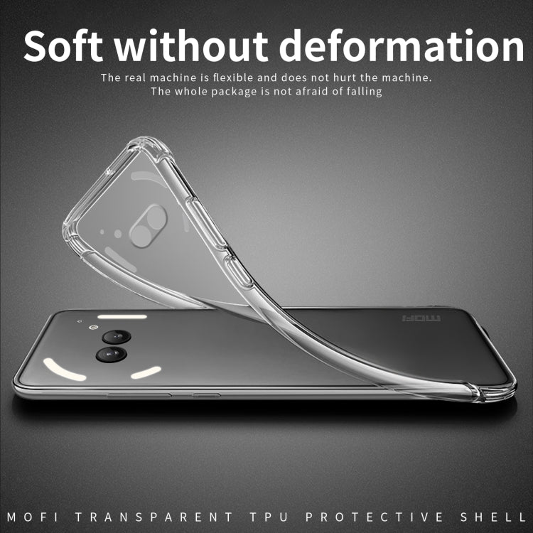 For Nothing Phone 2a MOFI Ming Series Ultra-thin TPU Phone Case(Transparent) - More Brand by MOFI | Online Shopping South Africa | PMC Jewellery | Buy Now Pay Later Mobicred