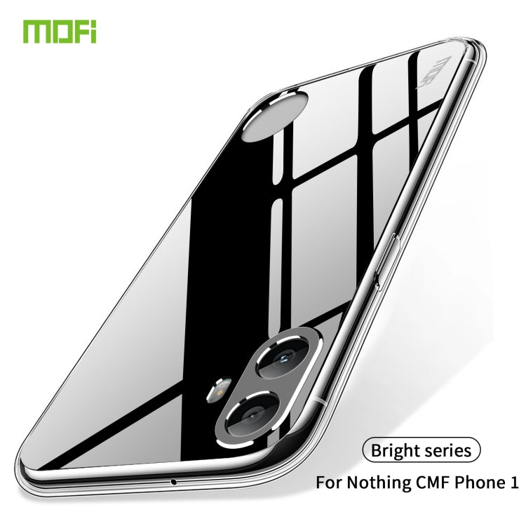 For Nothing CMF Phone 1 MOFI Ming Series Ultra-thin TPU Phone Case(Transparent) - More Brand by MOFI | Online Shopping South Africa | PMC Jewellery | Buy Now Pay Later Mobicred