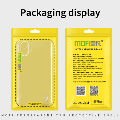 For Nothing CMF Phone 1 MOFI Ming Series Ultra-thin TPU Phone Case(Transparent) - More Brand by MOFI | Online Shopping South Africa | PMC Jewellery | Buy Now Pay Later Mobicred