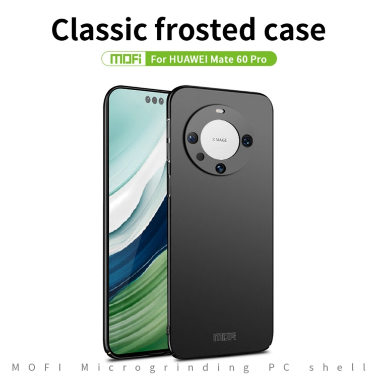 For Huawei Mate 60 Pro MOFI Micro-Frosted PC Ultra-thin Hard Phone Case(Red) - Huawei Cases by MOFI | Online Shopping South Africa | PMC Jewellery