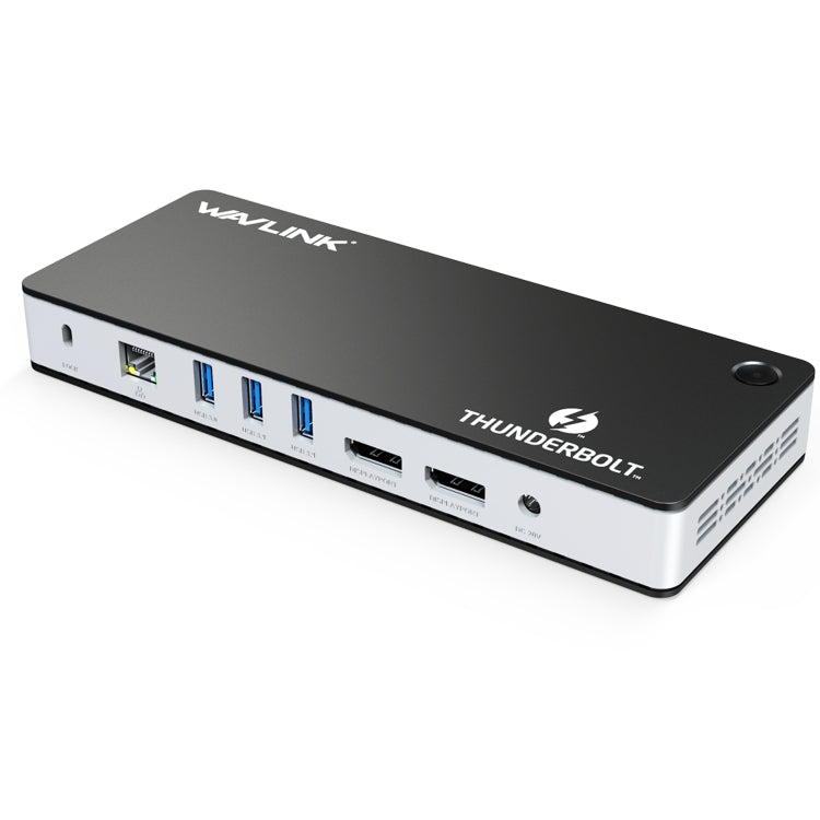 Wavlink UTD21H 60W Host Charging Thunderbolt 3 Docking Station 4K Dual Display 11 in 1 Ports, Plug:US Plug - free shipping - PMc TechLife - Order now!