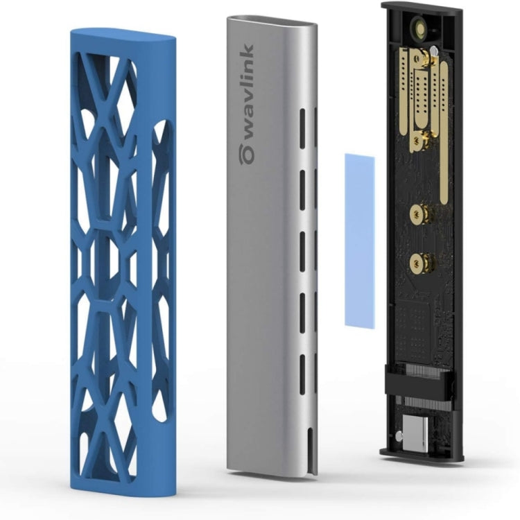 Wavlink ST338C M.2 NVMe SSD PCIE UASP M Key NGFF SATA USB-C SDD Hard Disk Box Adapter - free shipping - PMC Jewellery - Order now!