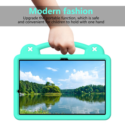 For Samsung Galaxy Tab S10+12.4 X820 Handle Kickstand Children EVA Shockproof Tablet Case(Mint Green) - Tab S10+ Cases by PMC Jewellery | Online Shopping South Africa | PMC Jewellery | Buy Now Pay Later Mobicred