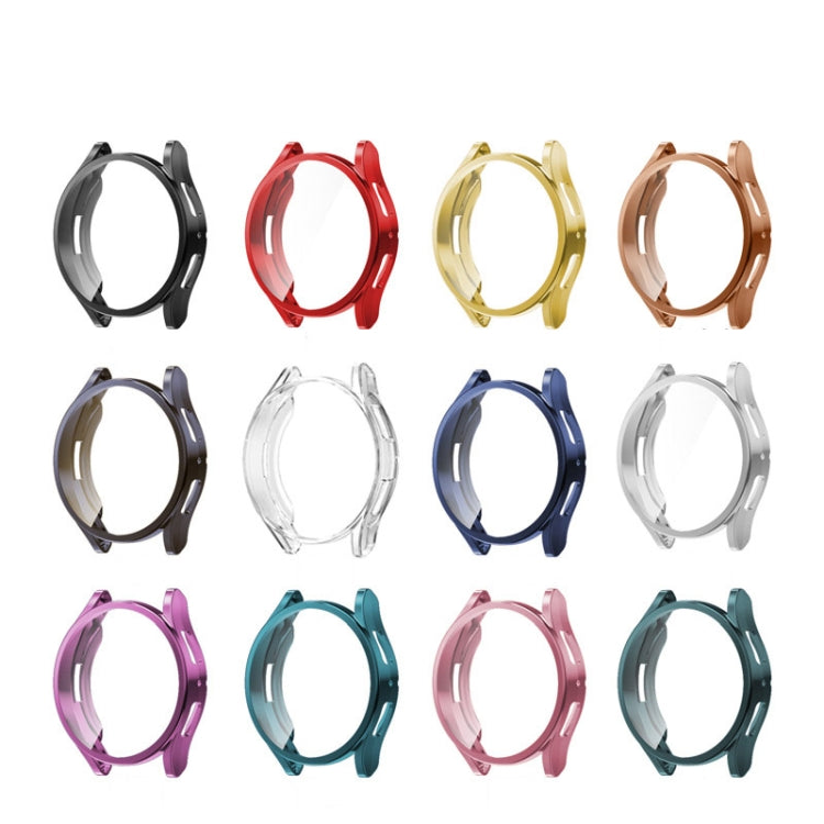 For Samsung Galaxy Watch 6 40mm Fully Enclosed TPU Watch Protective Case(Sliver) - Watch Cases by PMC TechLife | Online Shopping South Africa | PMC TechLife