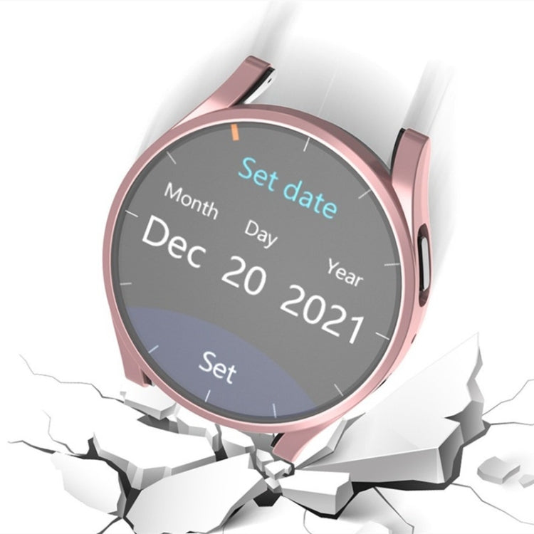 For Samsung Galaxy Watch 6 40mm Fully Enclosed TPU Watch Protective Case(Pink) - Watch Cases by PMC TechLife | Online Shopping South Africa | PMC TechLife