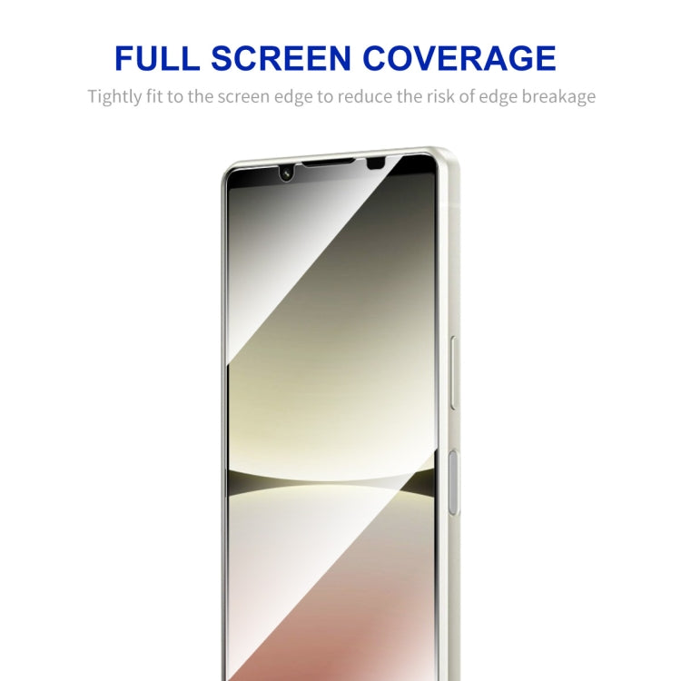 For Sony Xperia 5 V 10pcs ENKAY Full Glue High Aluminum-silicon Tempered Glass Film - Sony Tempered Glass by ENKAY | Online Shopping South Africa | PMC Jewellery | Buy Now Pay Later Mobicred