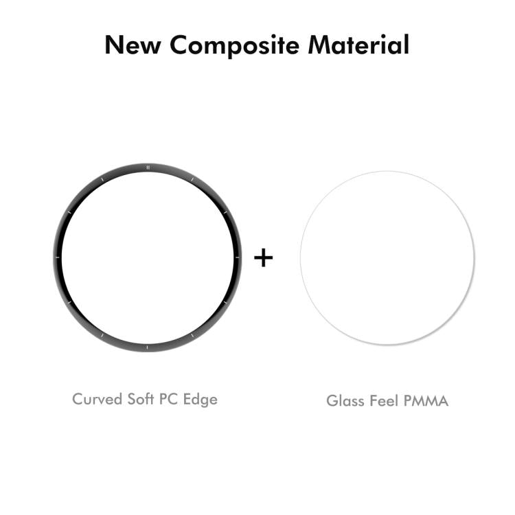 For Huawei Watch 5 46mm 2pcs ENKAY 3D Full Coverage Soft PC Edge PMMA HD Screen Film - free shipping - PMC TechLife - Order now!