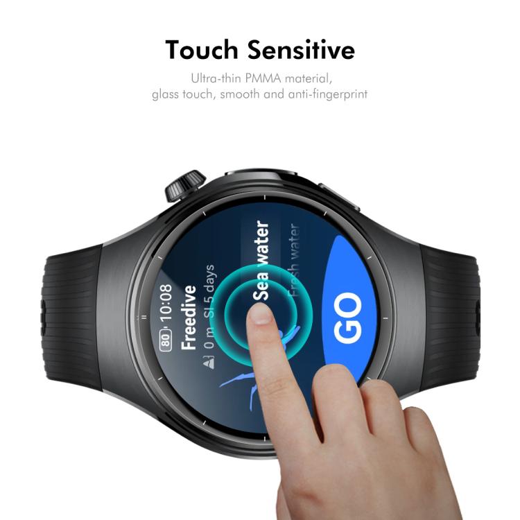 For Huawei Watch 5 46mm 2pcs ENKAY 3D Full Coverage Soft PC Edge PMMA HD Screen Film - free shipping - PMC TechLife - Order now!