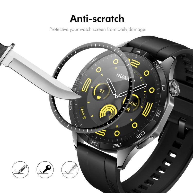 For Huawei Watch GT 5 46mm 5pcs ENKAY 3D Full Coverage Soft PC Edge PMMA HD Screen Film - free shipping - PMC TechLife - Order now!