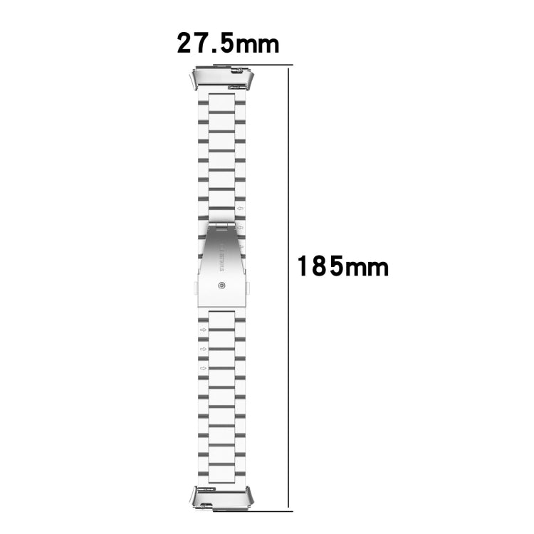 For Redmi Watch 3 Active Three Bead Stainless Steel Metal Watch Band(Gold) - free shipping - PMC TechLife - Order now!