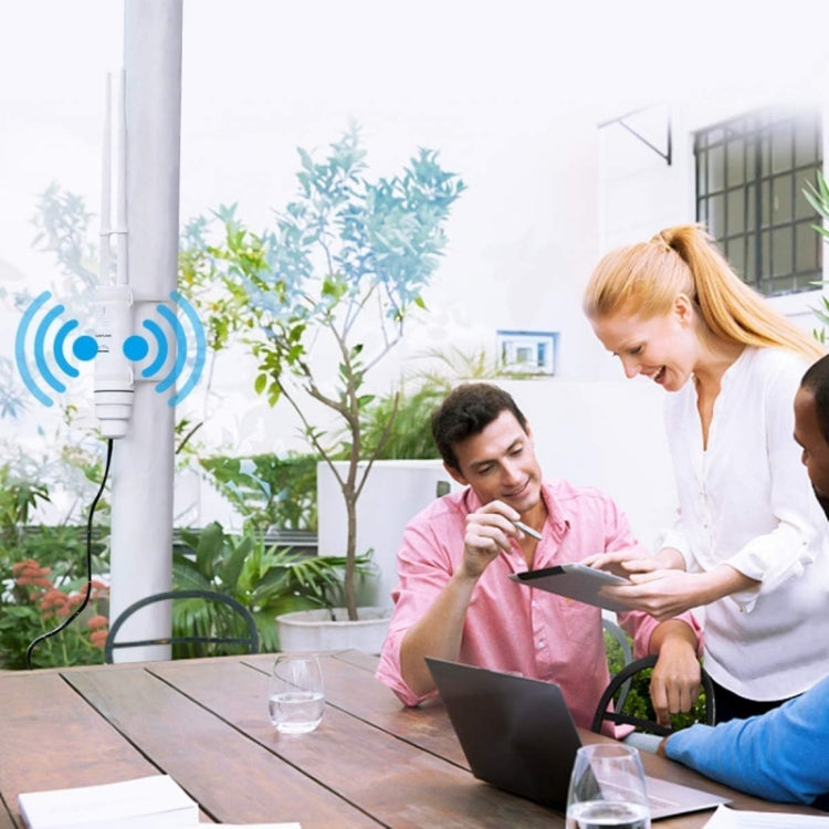 WAVLINK WN570HA1 Weatherproof 2.4+5GHz 600Mbps Outdoor WiFi Range Router Extender, Plug:AU Plug - free shipping - PMC Jewellery - Order now!