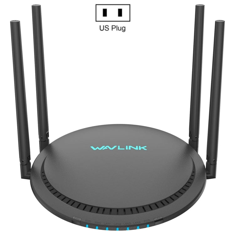 WAVLINK WN531P3 WAN / LAN Port Signal Booster Wireless Repeater AC1200 Wireless Routers, Plug:US Plug - Wireless Routers by PMC Jewellery | Online Shopping South Africa | PMC Jewellery | Buy Now Pay Later Mobicred