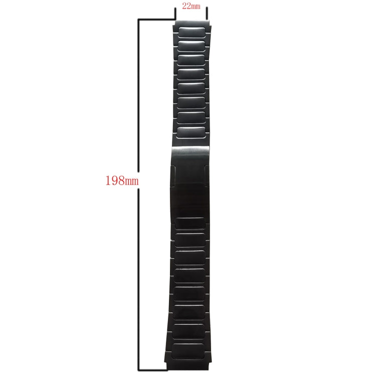 For  SUUNTO 9 Peak 22mm I-Shaped Titanium Alloy Watch Band(Black) - free shipping - PMC TechLife - Order now!