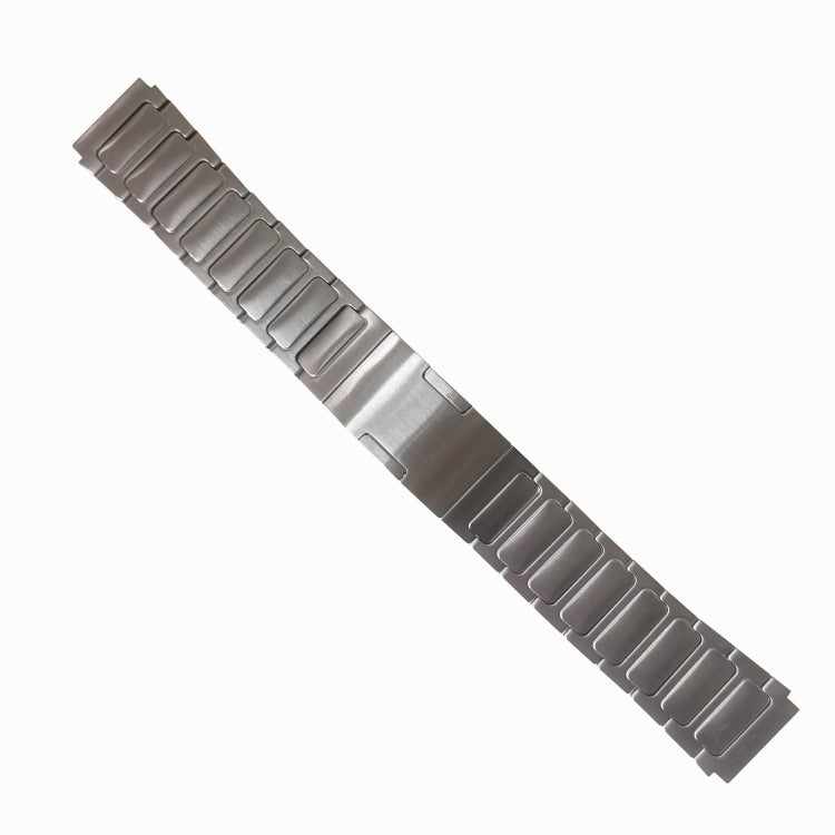For Amazfit GTR 4 22mm I-Shaped Titanium Alloy Watch Band(Sliver) - Watch Bands by PMC TechLife | Online Shopping South Africa | PMC TechLife