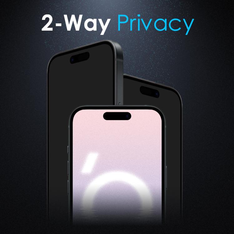 For iPhone 16 Plus NORTHJO A++ 0.3mm 28 Degree Privacy Screen Tempered Glass Film - iPhone 16 Plus Tempered Glass by NORTHJO | Online Shopping South Africa | PMC TechLife | Buy Now Pay Later Mobicred