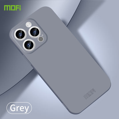 For iPhone 14 Pro Max MOFI Qin Series Skin Feel All-inclusive PC Phone Case(Gray) - iPhone 14 Pro Max Cases by MOFI | Online Shopping South Africa | PMC Jewellery