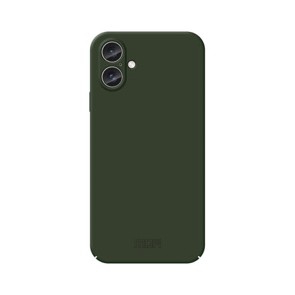 For iPhone 16 Plus MOFI Qin Series Skin Feel All-inclusive PC Phone Case(Green) - iPhone 16 Plus Cases by MOFI | Online Shopping South Africa | PMC Jewellery | Buy Now Pay Later Mobicred