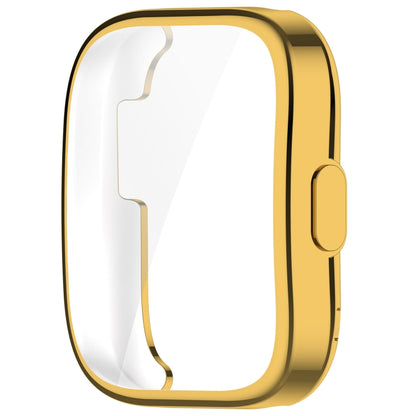 For Amazfit Bip 5 All-Inclusive TPU Protective Case(Gold) - Watch Cases by PMC Jewellery | Online Shopping South Africa | PMC Jewellery