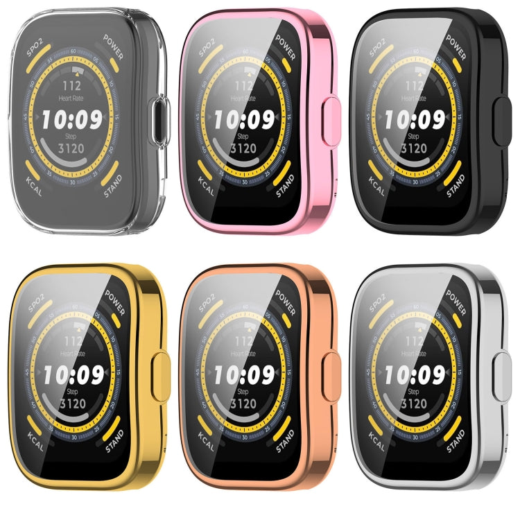 For Amazfit Bip 5 All-Inclusive TPU Protective Case(Gold) - Watch Cases by PMC TechLife | Online Shopping South Africa | PMC TechLife