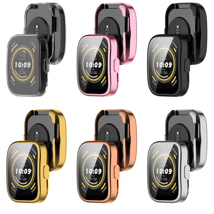 For Amazfit Bip 5 All-Inclusive TPU Protective Case(Gold) - Watch Cases by PMC Jewellery | Online Shopping South Africa | PMC Jewellery